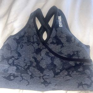 Camouflage sports bra